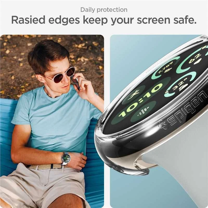 Spigen Plonas, skaidrus – „Google Pixel Watch 3/2/1“ (41 mm)