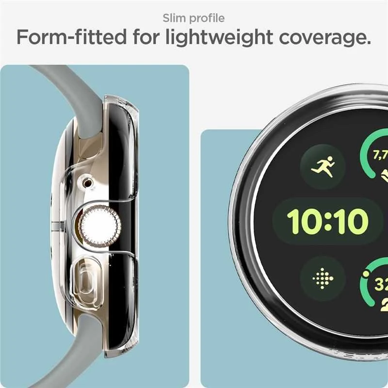 Spigen Plonas, skaidrus – „Google Pixel Watch 3/2/1“ (41 mm)