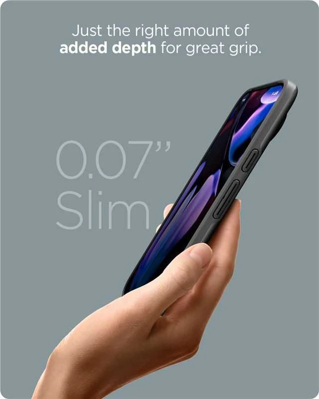 Spigen Thin Fit – dėklas skirtas Google Pixel 9 / 9 Pro Juodas
