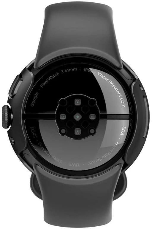 Spigen Thin Fit, juodas - Google Pixel Watch 3/2/1 (41mm)