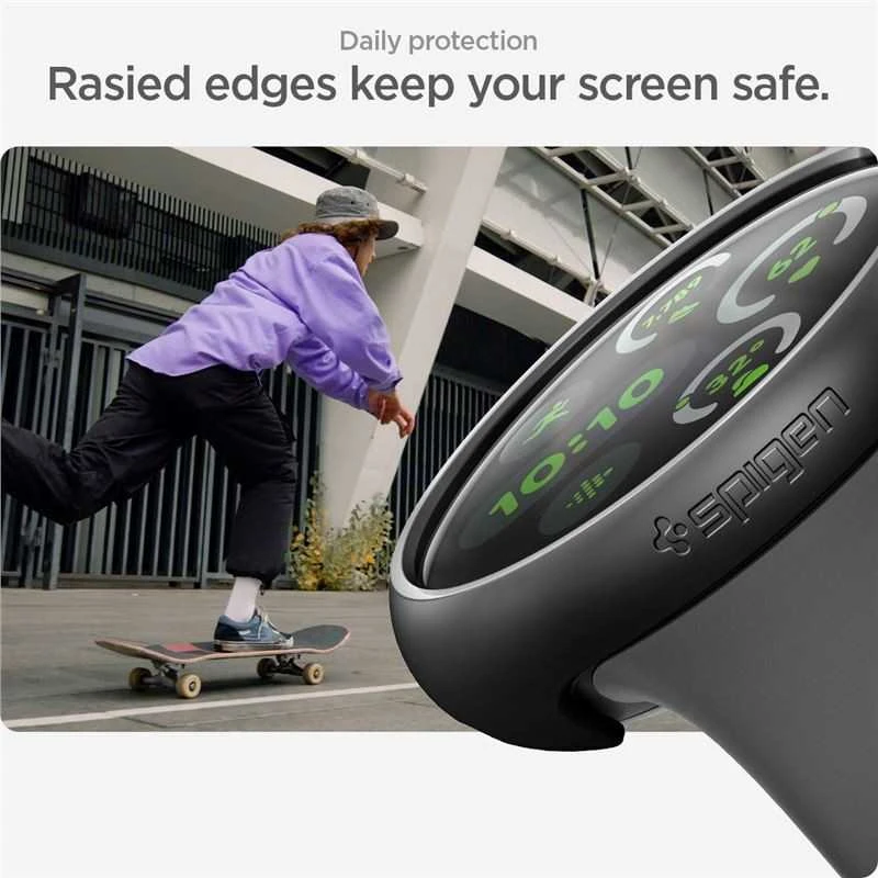 Spigen Thin Fit, juodas - Google Pixel Watch 3/2/1 (41mm)