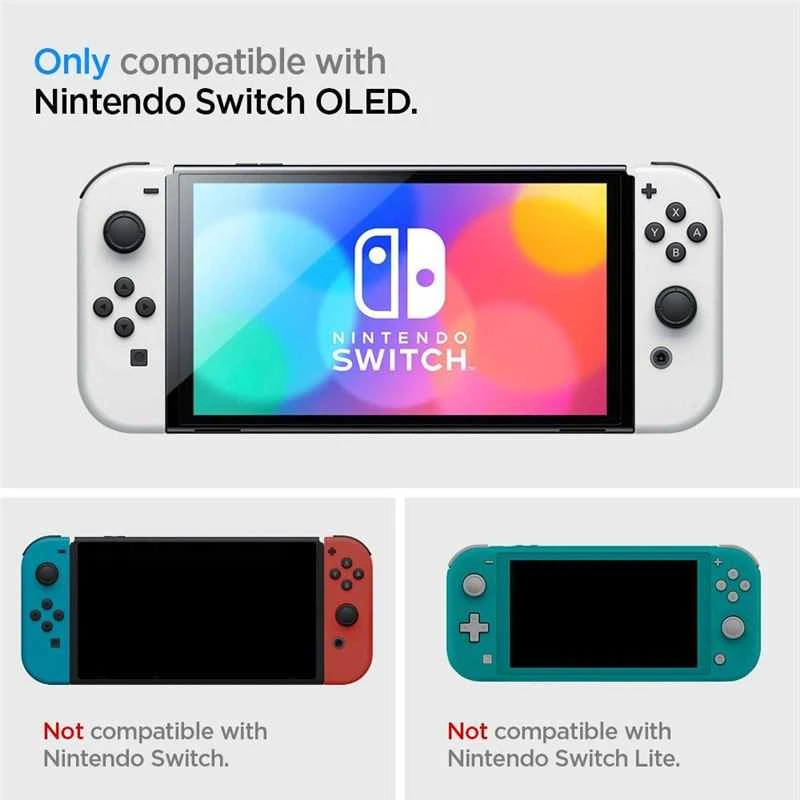 Spigen Thin Fit, juodos spalvos – Nintendo Switch OLED