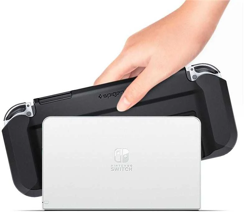 Spigen Thin Fit, juodos spalvos – Nintendo Switch OLED