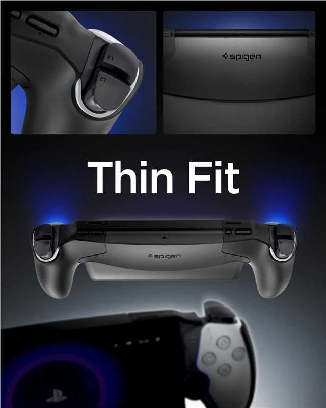 Spigen Thin Fit – dėklas skirtas Sony PlayStation Portal juodas