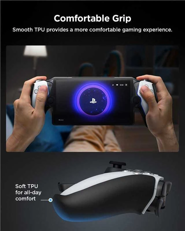 Spigen Thin Fit – dėklas skirtas Sony PlayStation Portal juodas