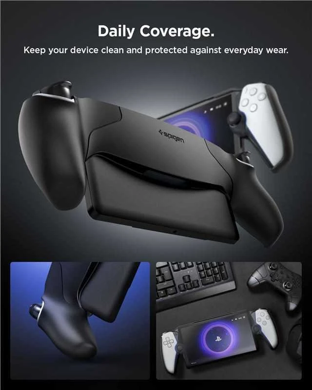 Spigen Thin Fit – dėklas skirtas Sony PlayStation Portal juodas