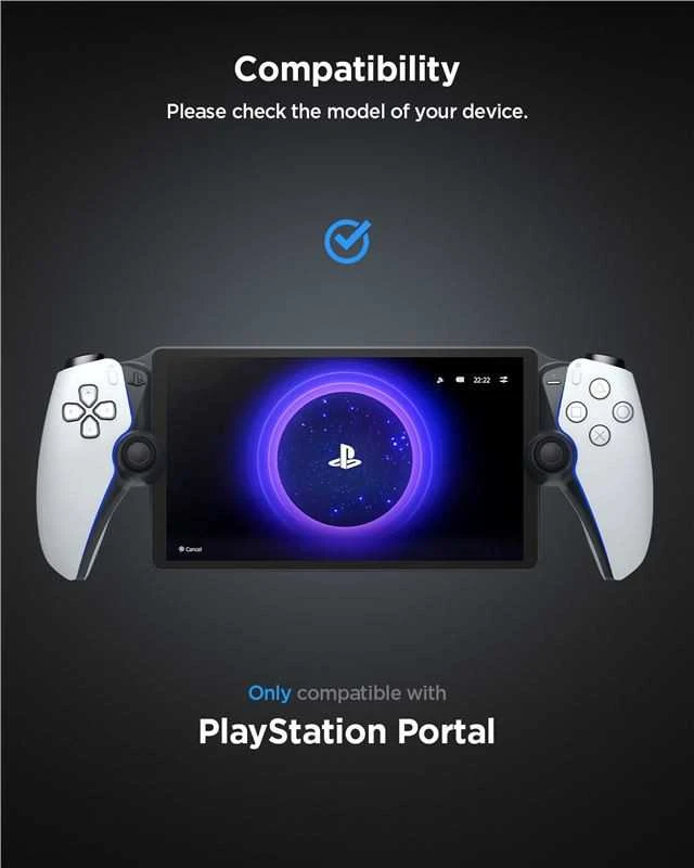 Spigen Thin Fit – dėklas skirtas Sony PlayStation Portal juodas