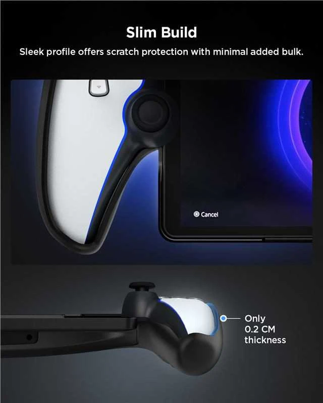 Spigen Thin Fit – dėklas skirtas Sony PlayStation Portal juodas