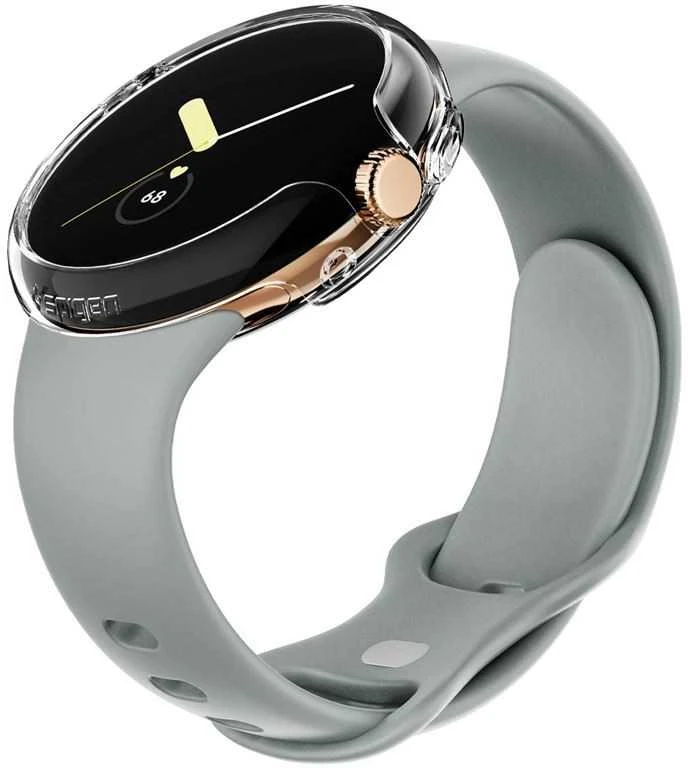 „Spigen Thin Fit“, krištolo skaidrumo – „Google Pixel Watch 2/1“