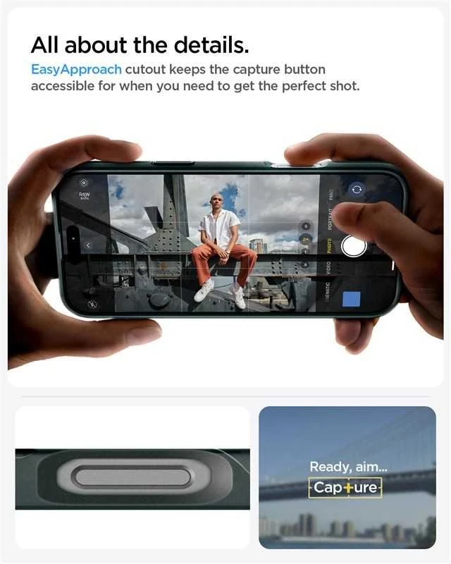 Spigen Thin Fit MagSafe Apple iPhone 16 Pro Max – dėklas telefonui žalios spalvos