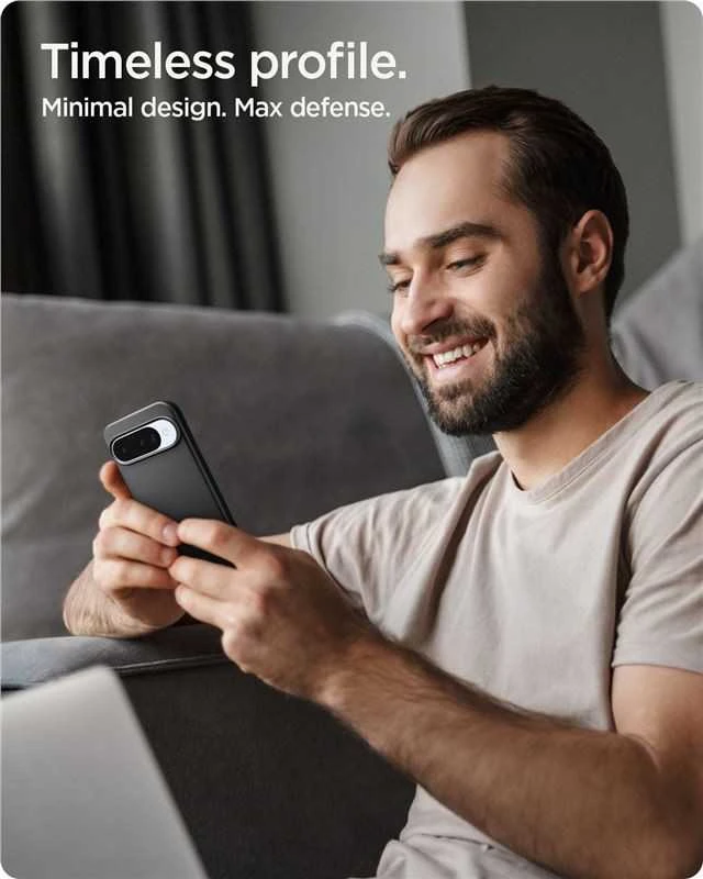 Spigen Thin Fit Mag MagSafe dėklas skirtas Google Pixel 10 / 10 Pro – juodos spalvos