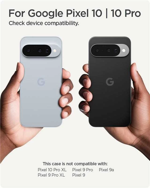 Spigen Thin Fit Mag MagSafe dėklas skirtas Google Pixel 10 / 10 Pro – juodos spalvos
