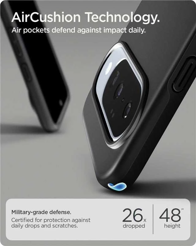 Spigen Thin Fit Mag MagSafe dėklas skirtas Google Pixel 10 / 10 Pro – juodos spalvos