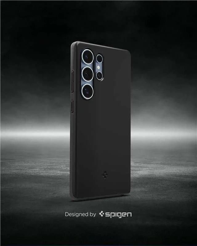 Dėklas Spigen Thin Fit Mag Magsafe Galaxy S25 Ultra juodas