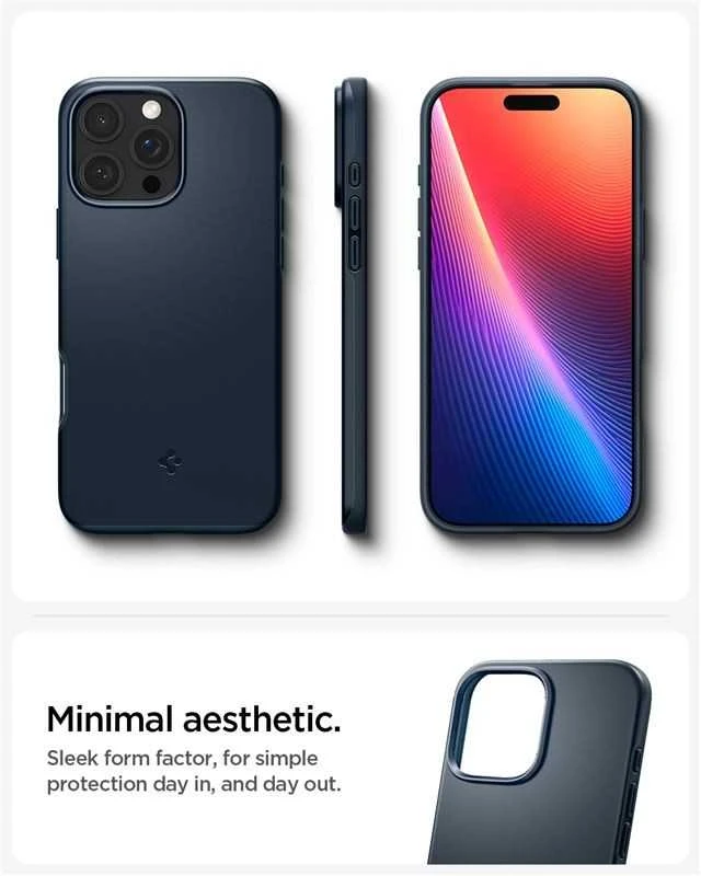 Spigen Thin Fit MagSafe Apple iPhone 16 Pro Max – dėklas telefonui pilkos spalvos