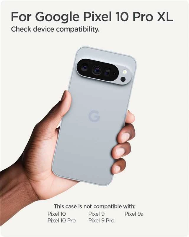 „Spigen Thin Fit Mag MagSafe“ dėklas, skirtas „Google Pixel 10 Pro XL“ – grafito spalvos