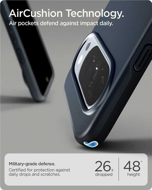 „Spigen Thin Fit Mag MagSafe“ dėklas, skirtas „Google Pixel 10 Pro XL“ – grafito spalvos