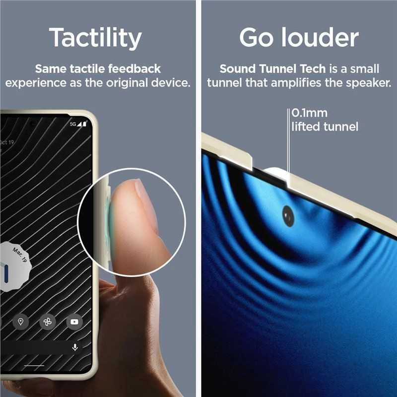 Dėklas Spigen Thin Fit, prigesinta bežinė - Google Pixel 8 Pro