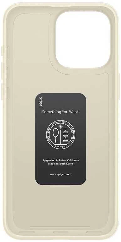 Spigen Thin Fit dėklas skirtas Apple iPhone 15 Pro,  spalva - Mute Beige