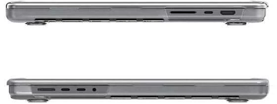 „Spigen Thin Fit“, skaidrus – „MacBook Pro 14“ M3 2023 M4 2024/M2 2023/M1 2021 m.