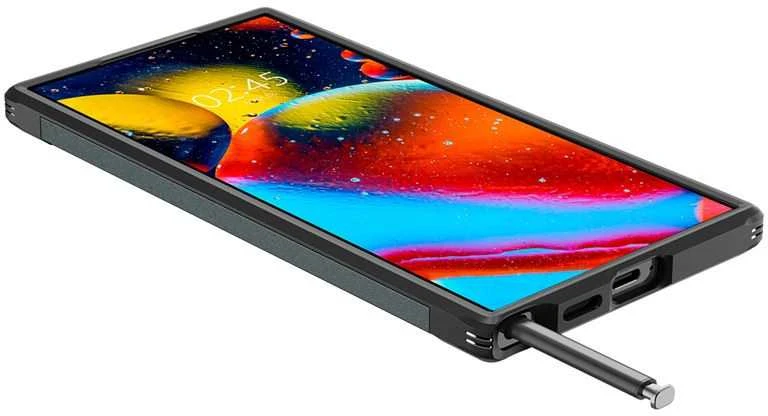 Spigen Tough Armor – dėklas skirtas Samsung Galaxy S24 Ultra Abyss Žalias