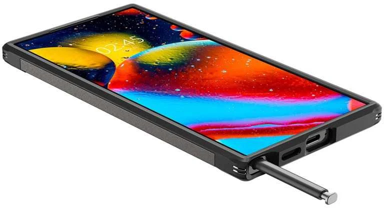 Spigen Tough Armor – dėklas skirtas Samsung Galaxy S24 Ultra Gunmetal