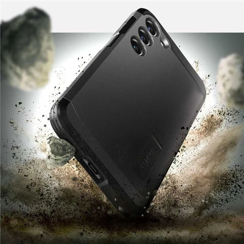 Spigen Tough Armor dėklas skirtas Samsung Galaxy S23 Plus, spalva - Juoda