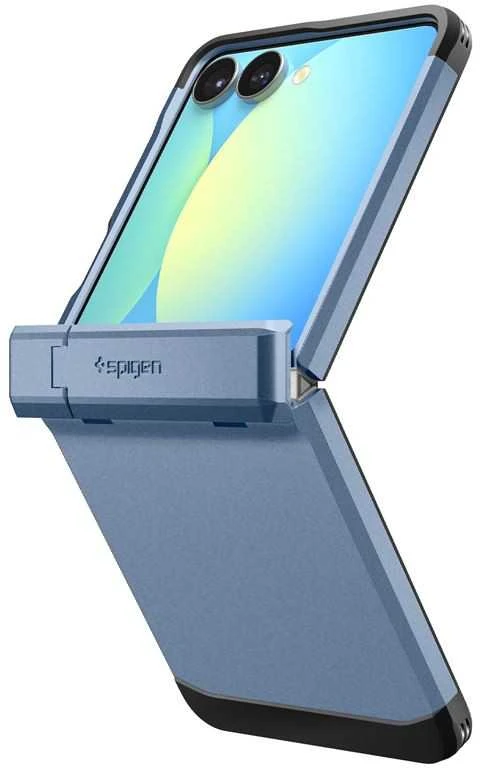 Dėklas Spigen Tough Armor Pro MagSafe, sierra mėlynas - Samsung Galaxy Z Flip7