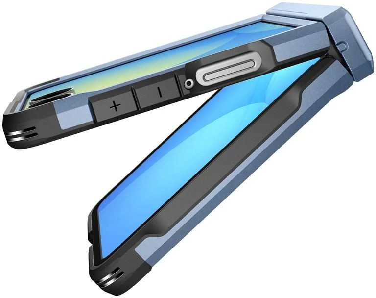 Dėklas Spigen Tough Armor Pro MagSafe, sierra mėlynas - Samsung Galaxy Z Flip7