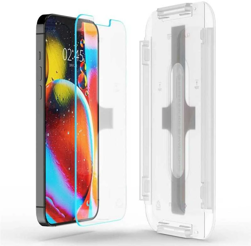 Aps. stikl. Spigen GLAS.tR ez Fit iPhone