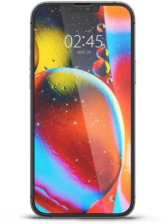 Spigen tR Slim HD 1 Pack, FC juodos spalvos – Apple iPhone 14 Plus/Apple iPhone 13 Pro Max