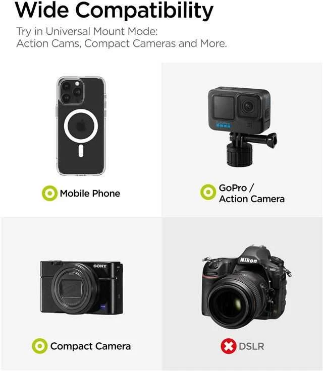 Asmenukių lazda štatyvas Bluetooth Spigen S560W juodos spalvos