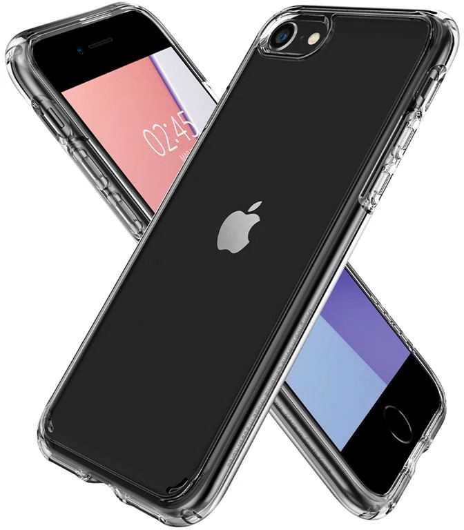 Spigen Ultra Hybrid dėklas skirtas Apple iPhone 7 / 8 / SE (2022/2020), spalva - Crystal Clear