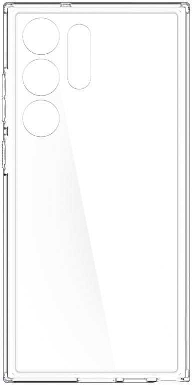 Spigen Ultra Hybrid dėklas skirtas Samsung Galaxy S23 Ultra, spalva - Crystal Clear