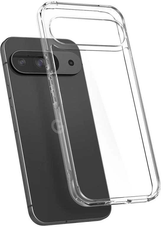 Google Pixel 9 / 9 Pro Spigen Ultra Hybrid Crystal Clear dėklas telefonui skaidrus