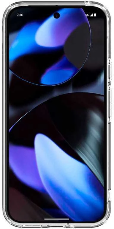 Google Pixel 9 / 9 Pro Spigen Ultra Hybrid Crystal Clear dėklas telefonui skaidrus