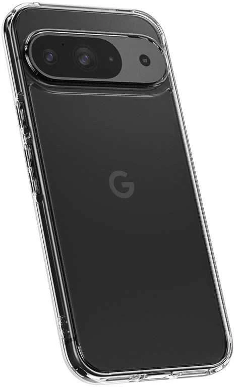 Google Pixel 9 / 9 Pro Spigen Ultra Hybrid Crystal Clear dėklas telefonui skaidrus