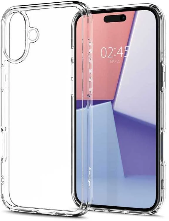 Spigen Ultra Hybrid Apple iPhone 16 – dėklas telefonui skaidrus