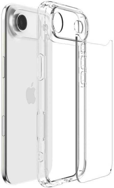 Spigen Ultra Hybrid dėklas skirtas Apple iPhone 17 Air – skaidrus