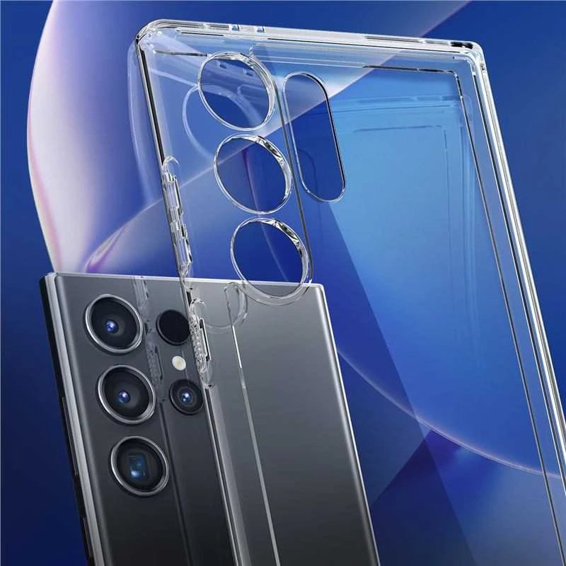 Dėklas SPIGEN ULTRA HYBRID GALAXY S24 ULTRA CRYSTAL CLEAR