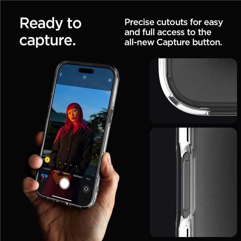 Spigen Ultra Hybrid Apple iPhone 16 Pro Max – dėklas telefonui skaidrus