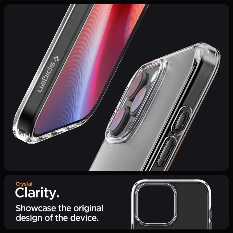 Spigen Ultra Hybrid Apple iPhone 16 Pro Max – dėklas telefonui skaidrus