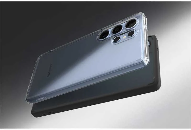 Dėklas Spigen Ultra Hybrid Galaxy S25 Ultra frost juodas
