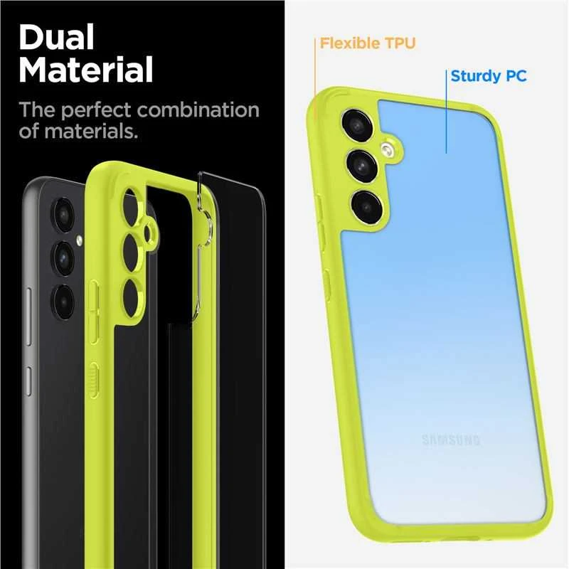 Spigen Ultra Hybrid dėklas skirtas Samsung Galaxy A54 5G, spalva - Lime