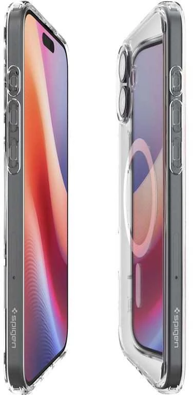 Dėklas Spigen Ultra Hybrid MagSafe, baltas - iPhone 16
