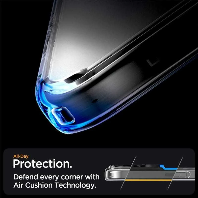 Spigen Ultra Hybrid Mag MagSafe – dėklas skirtas Apple iPhone 16 Pro Max Frost Clear