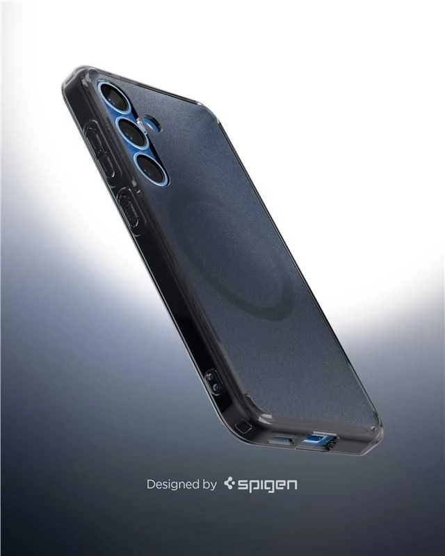 Dėklas Spigen Ultra Hybrid Mag Magsafe Galaxy S25 frost juodas