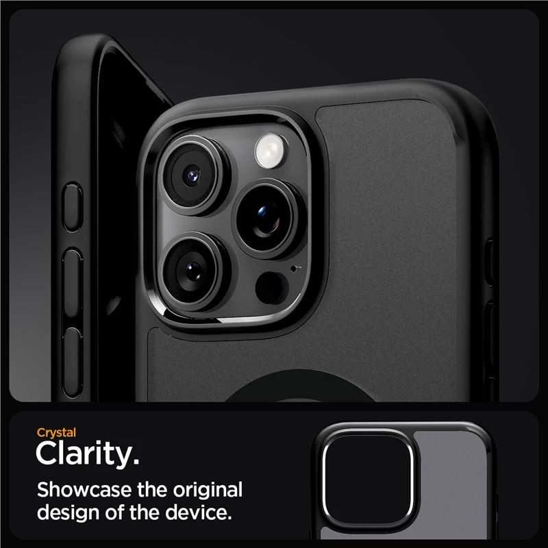 Spigen Ultra Hybrid Mag MagSafe Apple iPhone 16 Pro Max – dėklas telefonui juodos spalvos