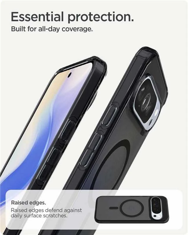 Dėklas SPIGEN ULTRA HYBRID MAG MAGSAFE GOOGLE PIXEL 10 PRO XL FROST Juodas