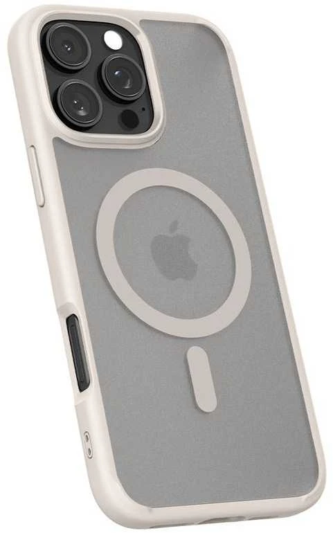 Spigen Ultra Hybrid Mag MagSafe Apple iPhone 16 Pro Max – dėklas telefonui titano spalvos